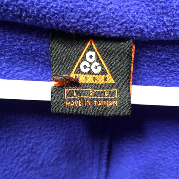 Nike Men’s ACG 1/2 ZIP Pullover Fleece Sweatshirt - Picture 3 of 8